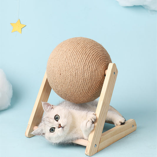  Cat Scratching Ball Toy - PeticaDeals