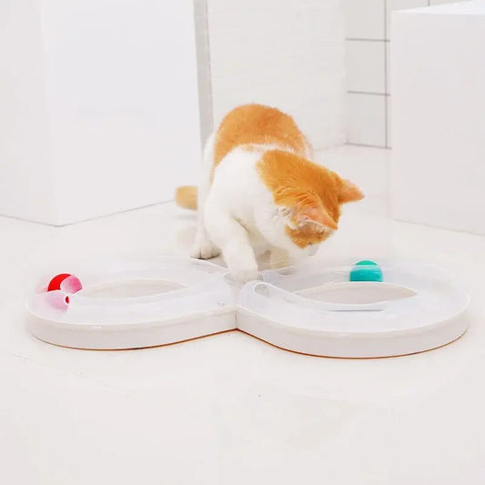 Cat Turntable Track Ball - PeticaDeals