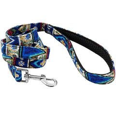 150cm Nylon Pet Leash Colorful Print Walking Training - PeticaDeals