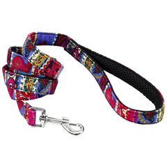150cm Nylon Pet Leash Colorful Print Walking Training - PeticaDeals