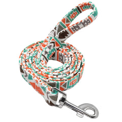 150cm Nylon Pet Leash Colorful Print Walking Training - PeticaDeals