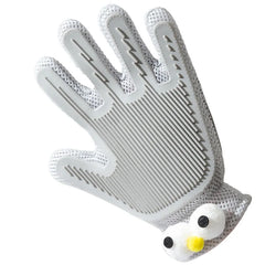 1pc Dogs Grooming Glove Silicone Fabric Cats Brush Comb Shedding Hair Gloves - PeticaDeals