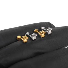 1pcs Implant Grade Titanium Puppy Paw - PeticaDeals