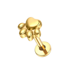 1pcs Implant Grade Titanium Puppy Paw - PeticaDeals