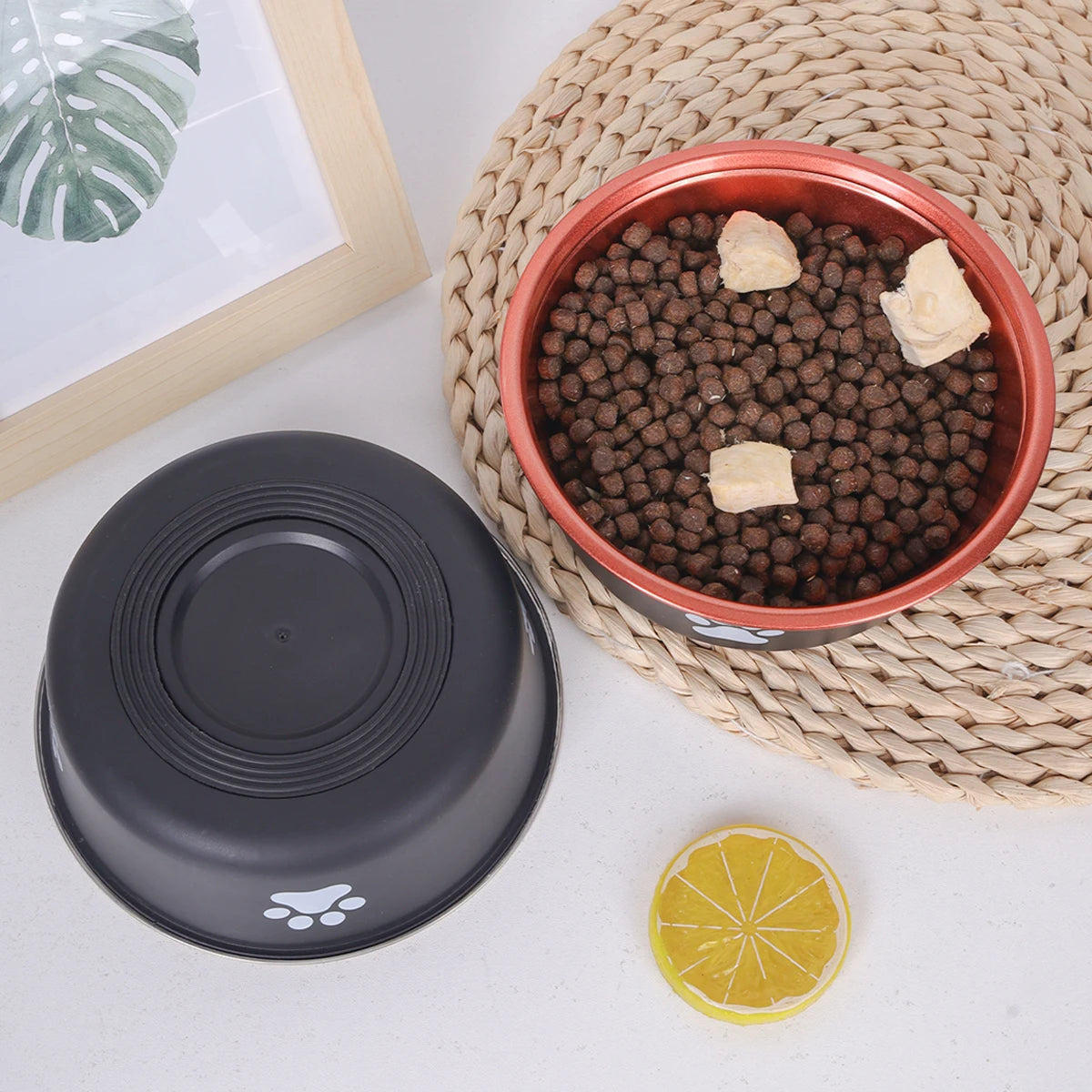 1pcs stainless steel dog bowl - PeticaDeals