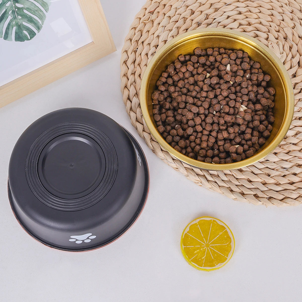 1pcs stainless steel dog bowl - PeticaDeals