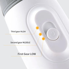 2-in-1 Pet Grooming Dryer Portable three-speed wind speed with Slicker Brush - PeticaDeals