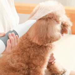 2-in-1 Pet Grooming Dryer Portable three-speed wind speed with Slicker Brush - PeticaDeals