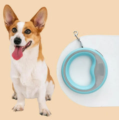 2.5 Meter Retractable Dog Leash, 360° Walking Leash with One-Handed Brake - PeticaDeals