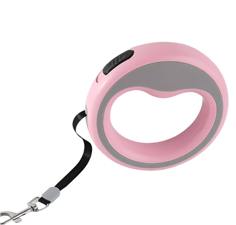 2.5 Meter Retractable Dog Leash, 360° Walking Leash with One-Handed Brake - PeticaDeals