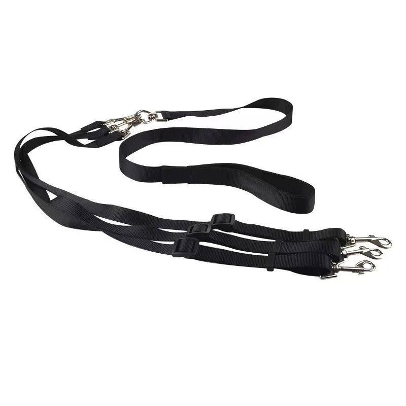 3 Way Dog Leash Adjustable Car Seat Belt For Outdoor Walking - PeticaDeals