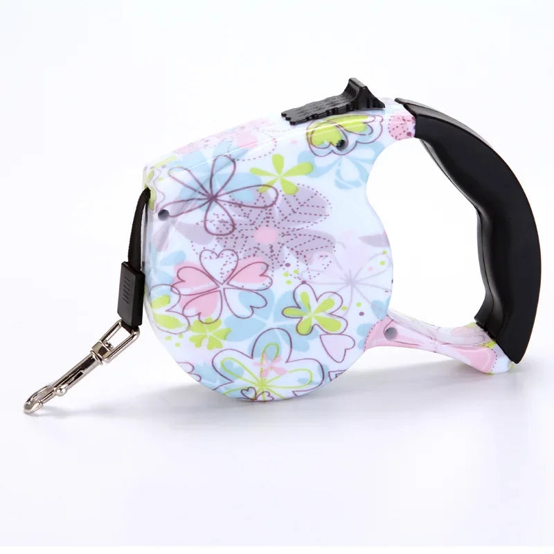 5M Colorful Retractable Dog Leash Great For Walking a Dog - PeticaDeals