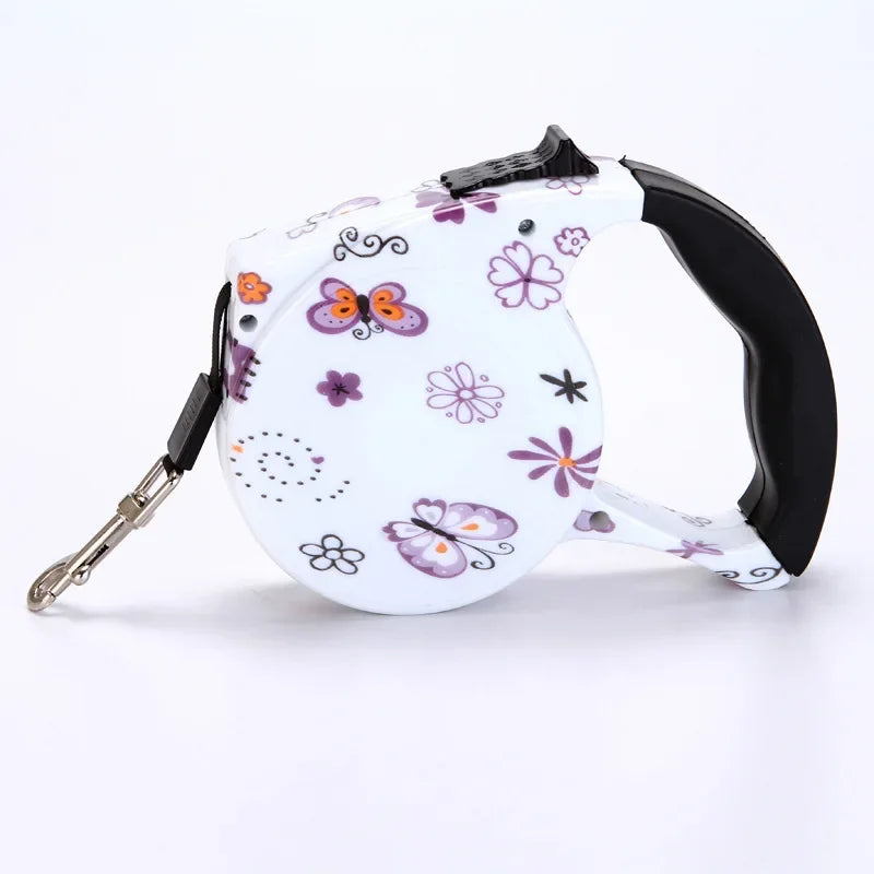 5M Colorful Retractable Dog Leash Great For Walking a Dog - PeticaDeals