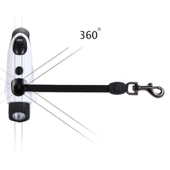 5M Long LED Big Dog Leash Automatic Retractable Pet Leashes - PeticaDeals