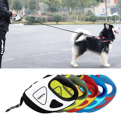 5M Long LED Big Dog Leash Automatic Retractable Pet Leashes - PeticaDeals