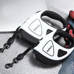 5M Long LED Big Dog Leash Automatic Retractable Pet Leashes - PeticaDeals