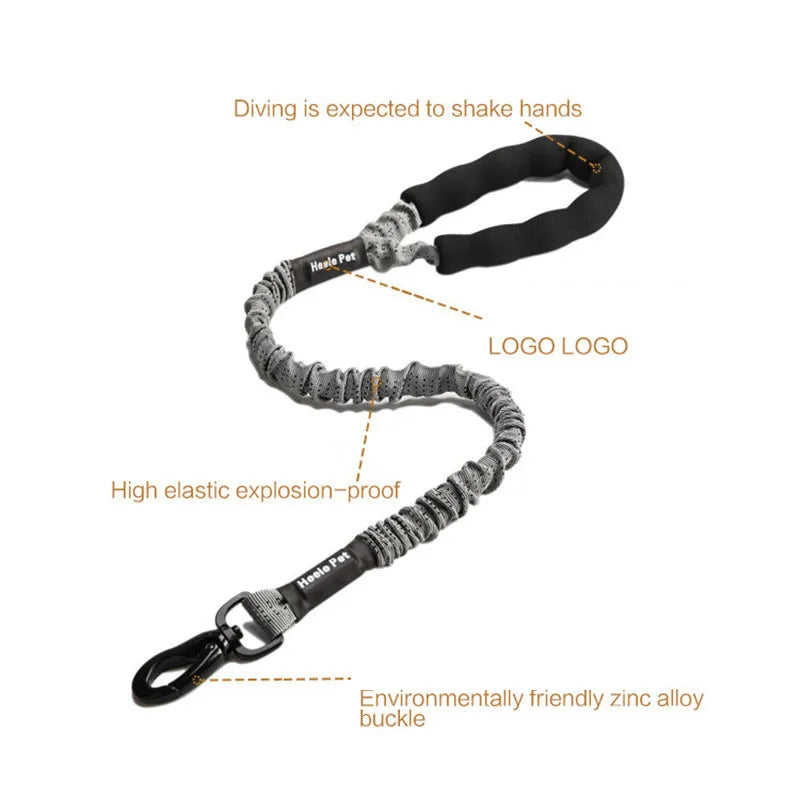 75cm 120cm Strong Dog Leash Durable Extendable - PeticaDeals