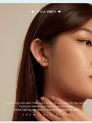 925 Sterling Silver Cute Dachshund Dog Adjustable Rings Stud Earrings Original Girl Lovely - PeticaDeals