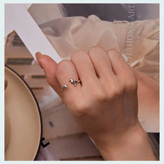 925 Sterling Silver Cute Dachshund Dog Adjustable Rings Stud Earrings Original Girl Lovely - PeticaDeals