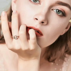 925 Sterling Silver Fashion Cute Cat Animal Earrings Rings Women Jewelry Sets Wedding Silver Jewelry - PeticaDeals