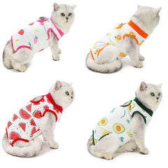 Abdominal Skin Anti-Licking Pajamas Pet Clothing - PeticaDeals