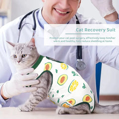 Abdominal Skin Anti-Licking Pajamas Pet Clothing - PeticaDeals
