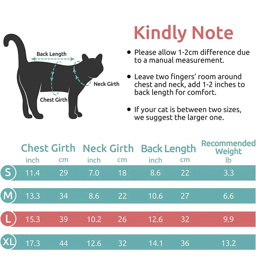 Abdominal Skin Anti-Licking Pajamas Pet Clothing - PeticaDeals