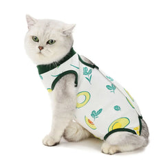 Abdominal Skin Anti-Licking Pajamas Pet Clothing - PeticaDeals