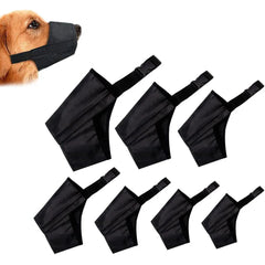 Adjustable Breathable Dog Mouth Muzzle Anti-Bite Pet - PeticaDeals