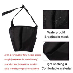 Adjustable Breathable Dog Mouth Muzzle Anti-Bite Pet - PeticaDeals