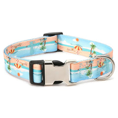 Adjustable Nylon Dog Forest Pattern Collar - PeticaDeals