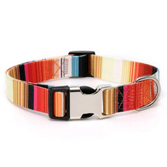 Adjustable Nylon Dog Forest Pattern Collar - PeticaDeals