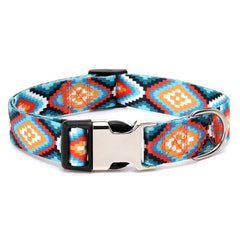 Adjustable Nylon Dog Forest Pattern Collar - PeticaDeals