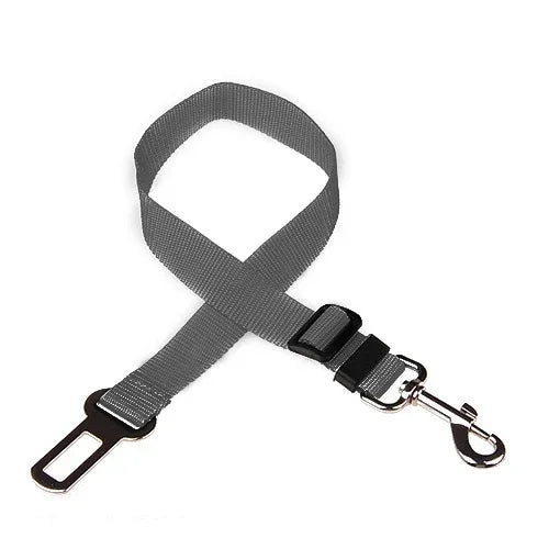 Adjustable Pet Cat Dog Car Seat  Belt & Leash - PeticaDeals