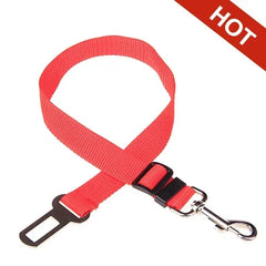 Adjustable Pet Cat Dog Car Seat  Belt & Leash - PeticaDeals