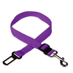 Adjustable Pet Cat Dog Car Seat  Belt & Leash - PeticaDeals
