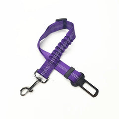 Adjustable Pet Cat Dog Car Seat  Belt & Leash - PeticaDeals
