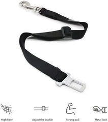 Adjustable Pet Cat Dog Car Seat  Belt & Leash - PeticaDeals
