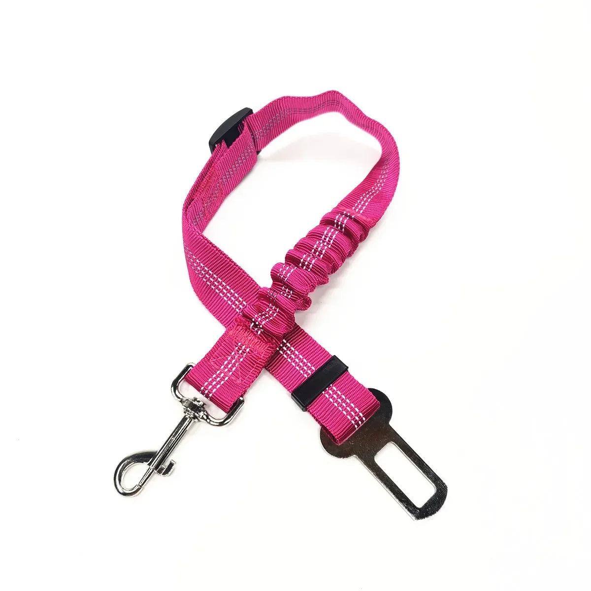 Adjustable Pet Cat Dog Car Seat  Belt & Leash - PeticaDeals