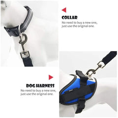Adjustable Pet Cat Dog Car Seat  Belt & Leash - PeticaDeals