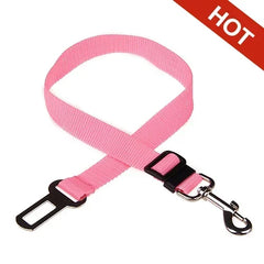 Adjustable Pet Cat Dog Car Seat  Belt & Leash - PeticaDeals