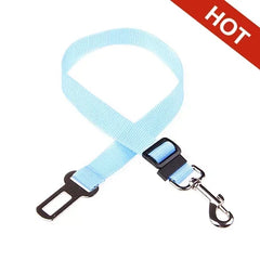 Adjustable Pet Cat Dog Car Seat  Belt & Leash - PeticaDeals