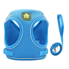 Adjustable Reflective Harness with Leash for Cats & Small Medium Dogs - PeticaDeals