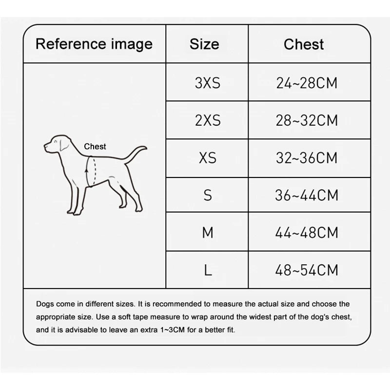 Adjustable Reflective Vest Cats & Small and Medium Dog - PeticaDeals
