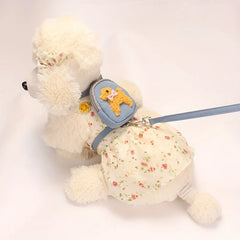 Adjustable Soft Pet Vest with Backpack - PeticaDeals