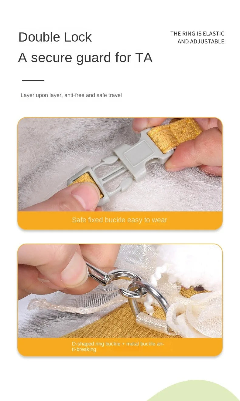 Adjustable Vest For Cats & Small Dog - PeticaDeals