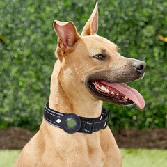 Anti-Lost Dog Collar Waterproof Airtag Protective Case Reflective Pet Necklace - PeticaDeals