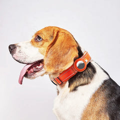 Anti-Lost Dog Collar Waterproof Airtag Protective Case Reflective Pet Necklace - PeticaDeals