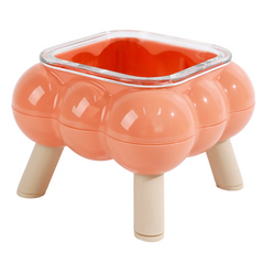 Anti-Slip Cat Food Water Bowl Detachable Anti Vomiting Pet High Footed Bowl Anti Overturning - PeticaDeals