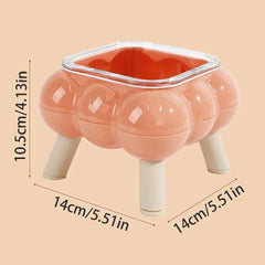 Anti-Slip Cat Food Water Bowl Detachable Anti Vomiting Pet High Footed Bowl Anti Overturning - PeticaDeals